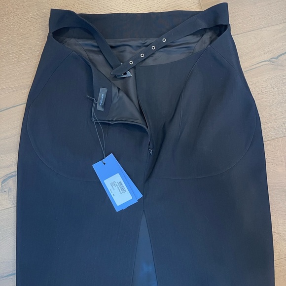 Mugler Classic Black Pencil Skirt - Picture 9 of 14